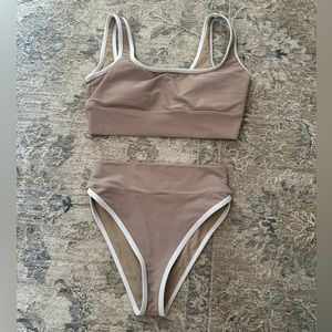 Lainsnow “Sand color” Kiara swim suit